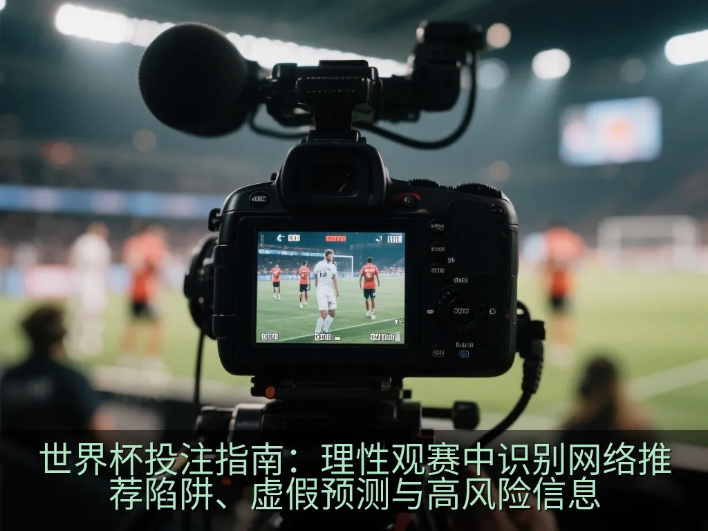 放大镜核验赛事资讯与风险警示图标的场景